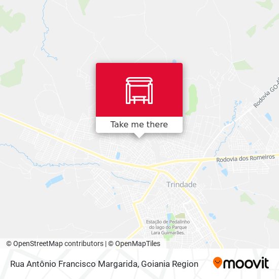 Rua Antônio Francisco Margarida map