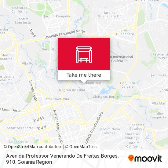 Avenida Professor Venerando De Freitas Borges, 910 map
