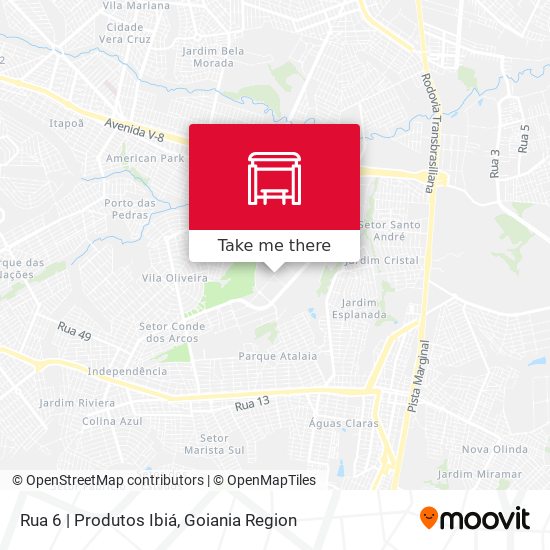Rua 6 | Produtos Ibiá map