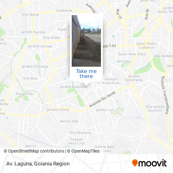 Av. Laguna map