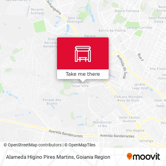 Alameda Higino Píres Martins map