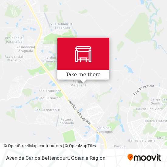 Avenida Carlos Bettencourt map