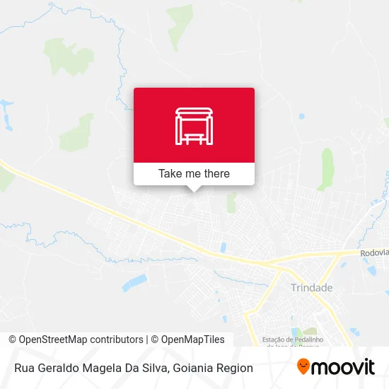 Rua Geraldo Magela Da Silva map