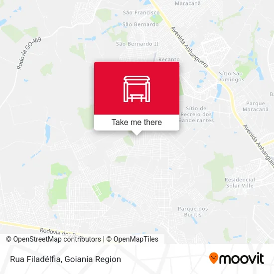 Rua Filadélfia map