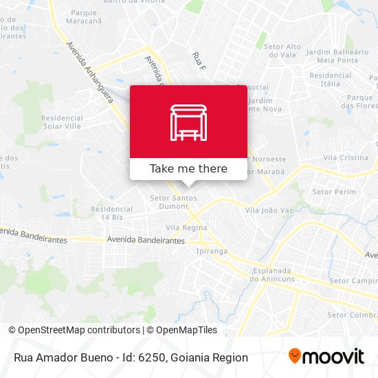Mapa Rua Amador Bueno - Id: 6250