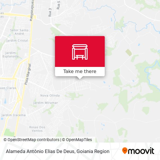 Alameda Antônio Elías De Deus map