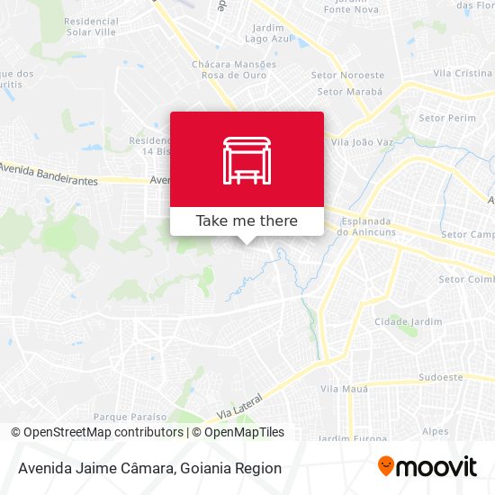 Avenida Jaime Câmara map