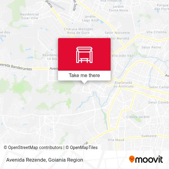 Avenida Rezende map