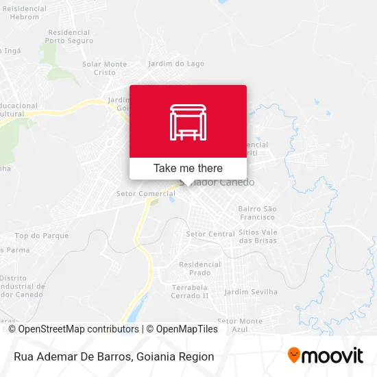 Rua Ademar De Barros map