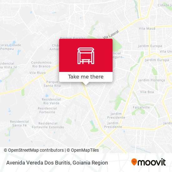 Avenida Vereda Dos Buritís map