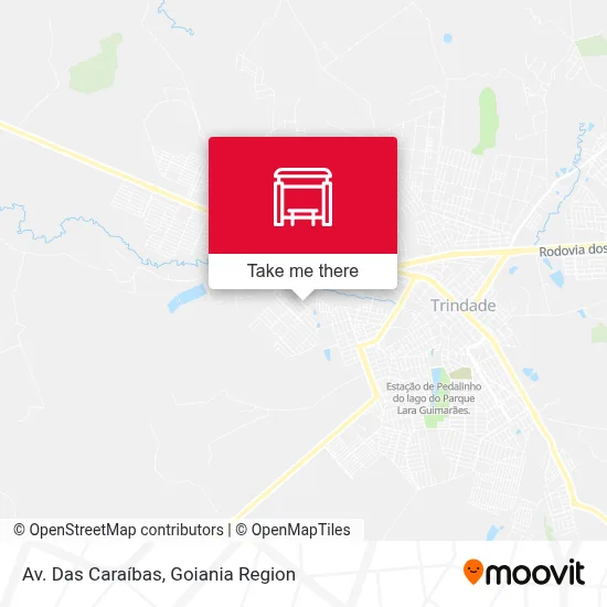 Av. Das Caraíbas map