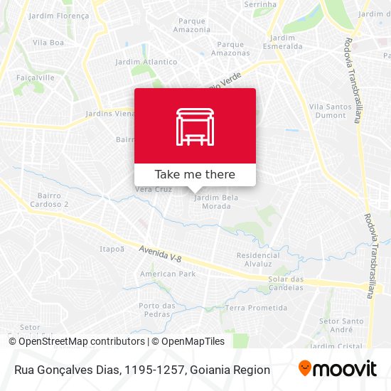 Rua Gonçalves Dias, 1195-1257 map