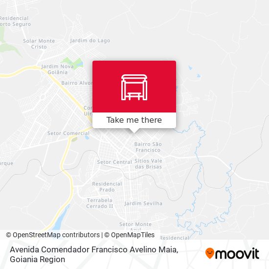 Avenida Comendador Francisco Avelino Maia map