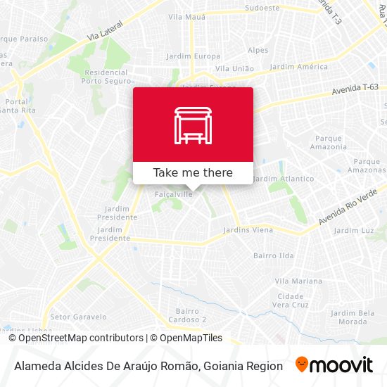 Alameda Alcides De Araújo Romão map