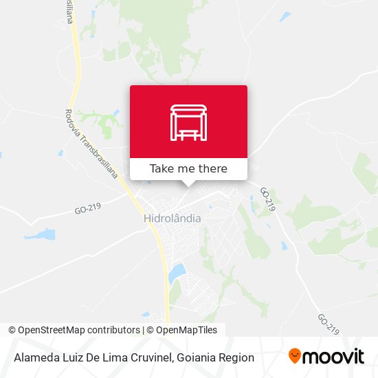 Alameda Luiz De Lima Cruvinel map