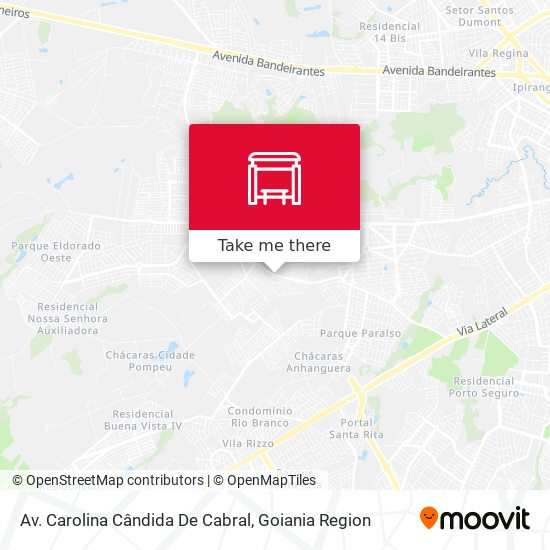 Av. Carolina Cândida De Cabral map