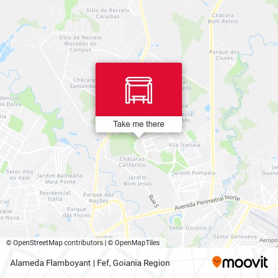 Alameda Flamboyant | Fef map