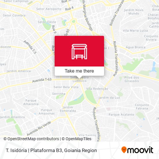 T. Isidória | Plataforma B3 map