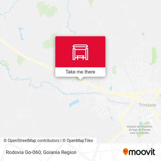 Rodovia Go-060 map