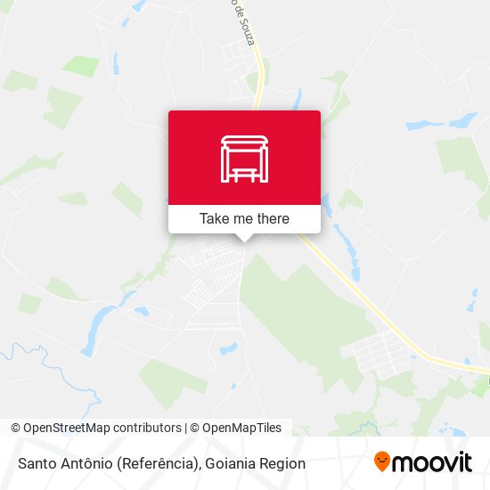 Santo Antônio (Referência) map