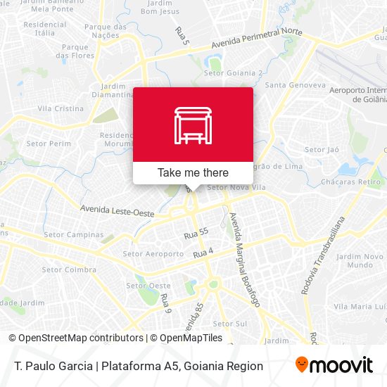 Mapa T. Paulo Garcia | Plataforma A5