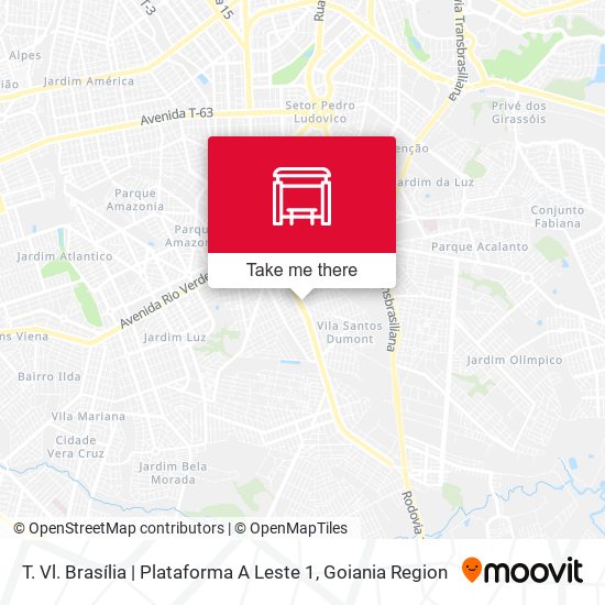 T. Vl. Brasília | Plataforma A Leste 1 map