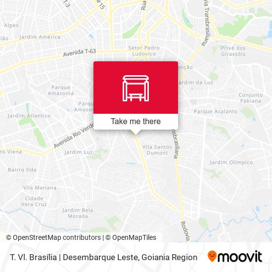 T. Vl. Brasília | Desembarque Leste map