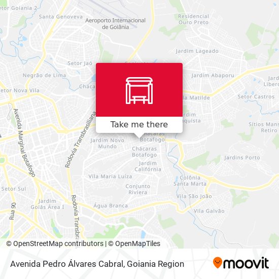 Avenida Pedro Álvares Cabral map