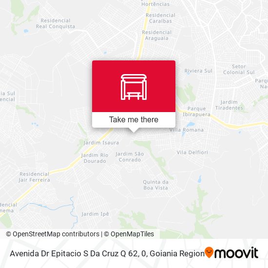 Avenida Dr Epitacio S Da Cruz Q 62, 0 map