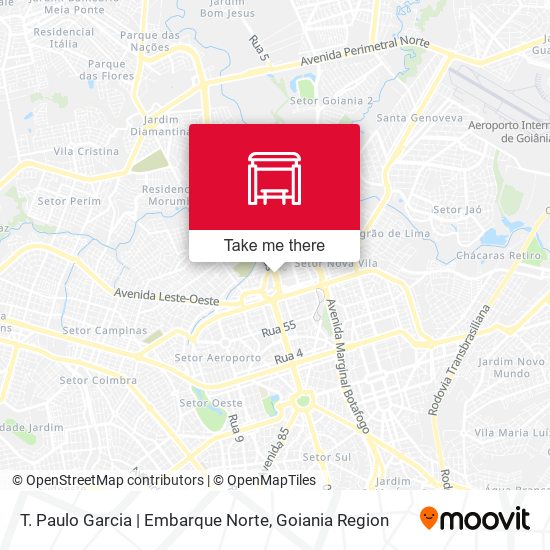 T. Paulo Garcia | Embarque Norte map