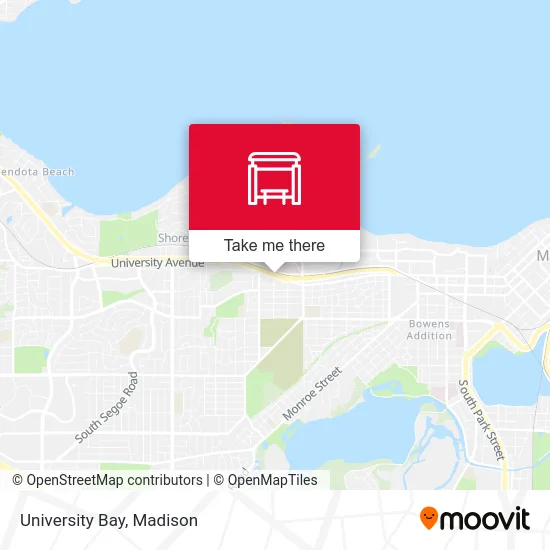 Mapa de University Bay