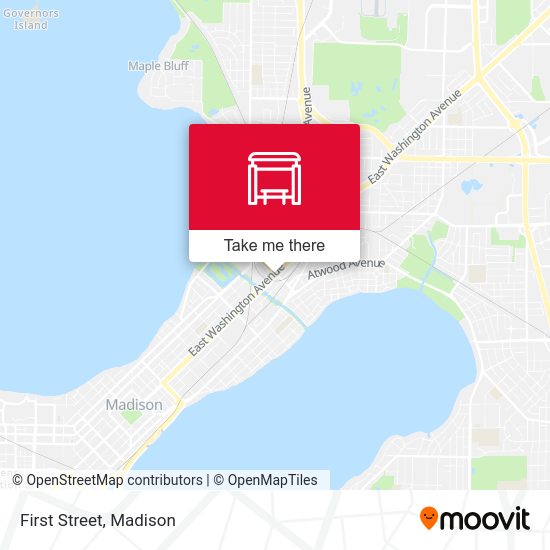 First Street map