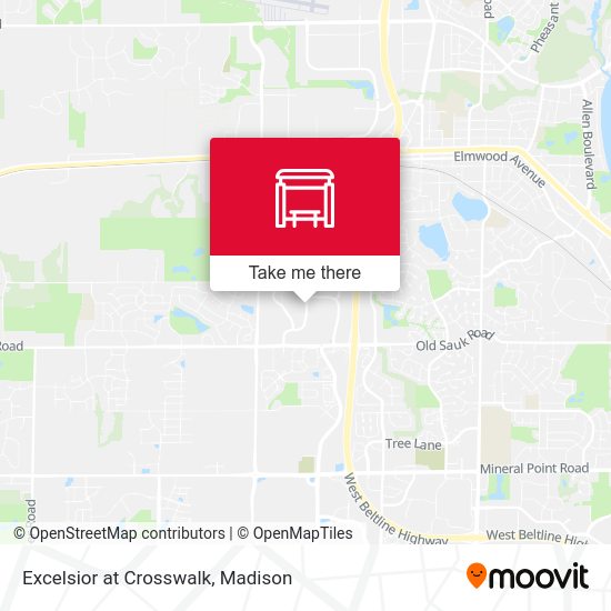 Mapa de Excelsior at Crosswalk