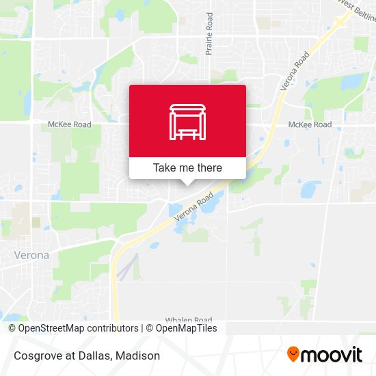 Cosgrove at Dallas map