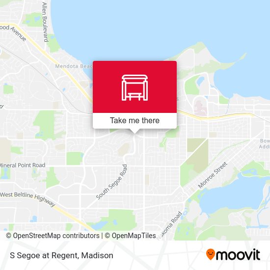 Mapa de S Segoe at Regent
