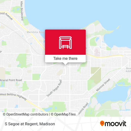 Mapa de S Segoe at Regent