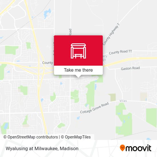 Wyalusing at Milwaukee map
