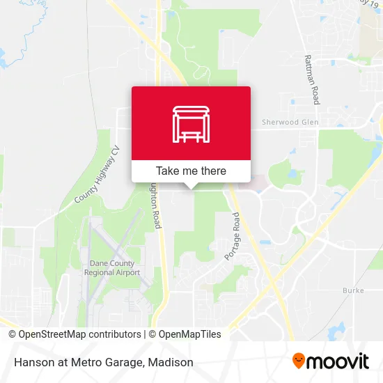 Mapa de Hanson at Metro Garage