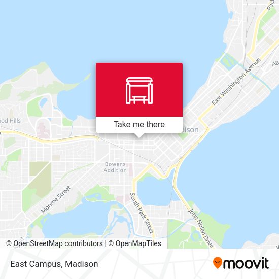 East Campus map