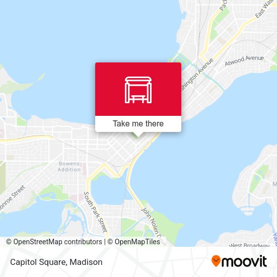 Mapa de Capitol Square