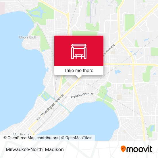 Milwaukee-North map