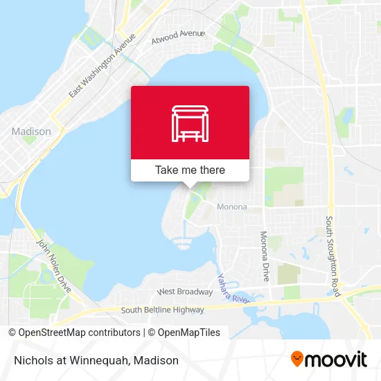 Mapa de Nichols at Winnequah