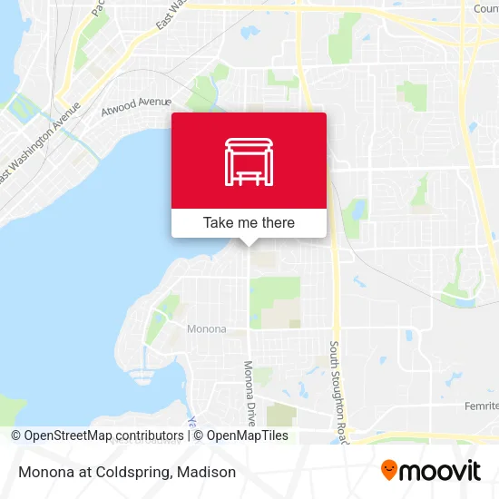 Mapa de Monona at Coldspring