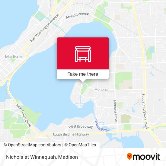 Mapa de Nichols at Winnequah