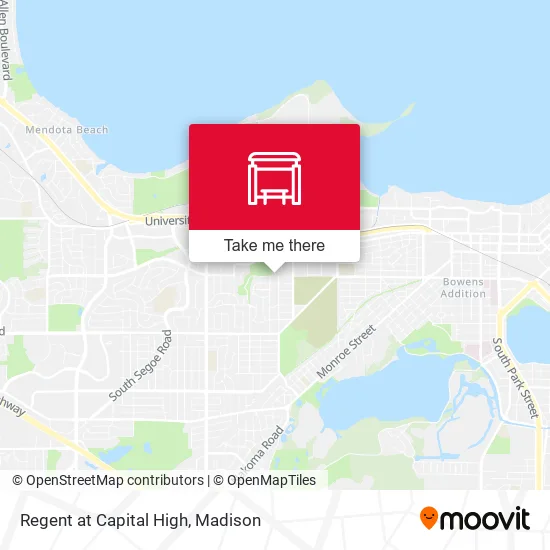 Mapa de Regent at Capital High