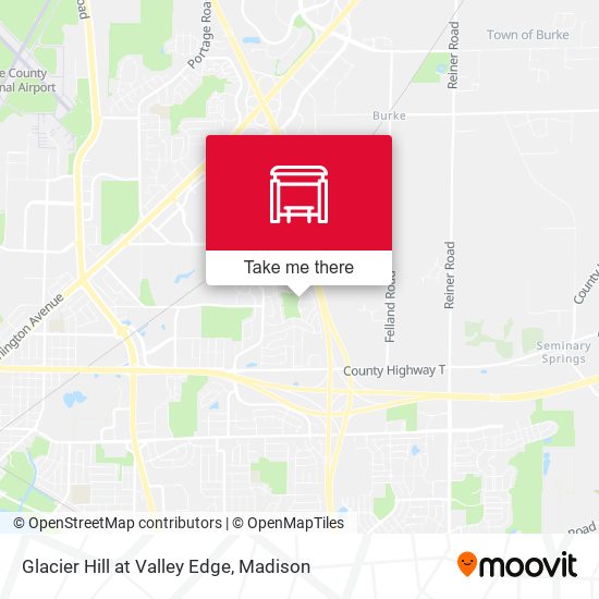 Glacier Hill at Valley Edge map