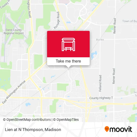 Mapa de Lien at N Thompson