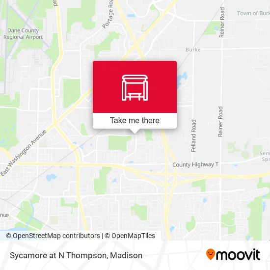 Mapa de Sycamore at N Thompson