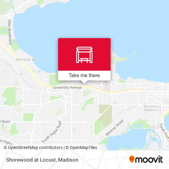 Mapa de Shorewood at Locust