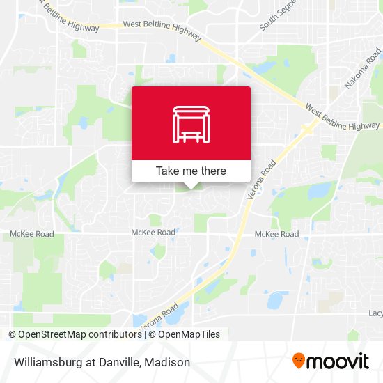 Williamsburg at Danville map
